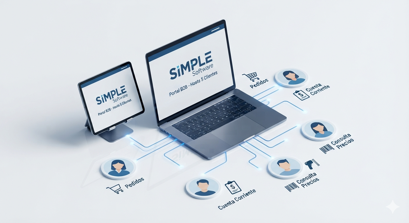 Pack 5 Accesos Portal Clientes