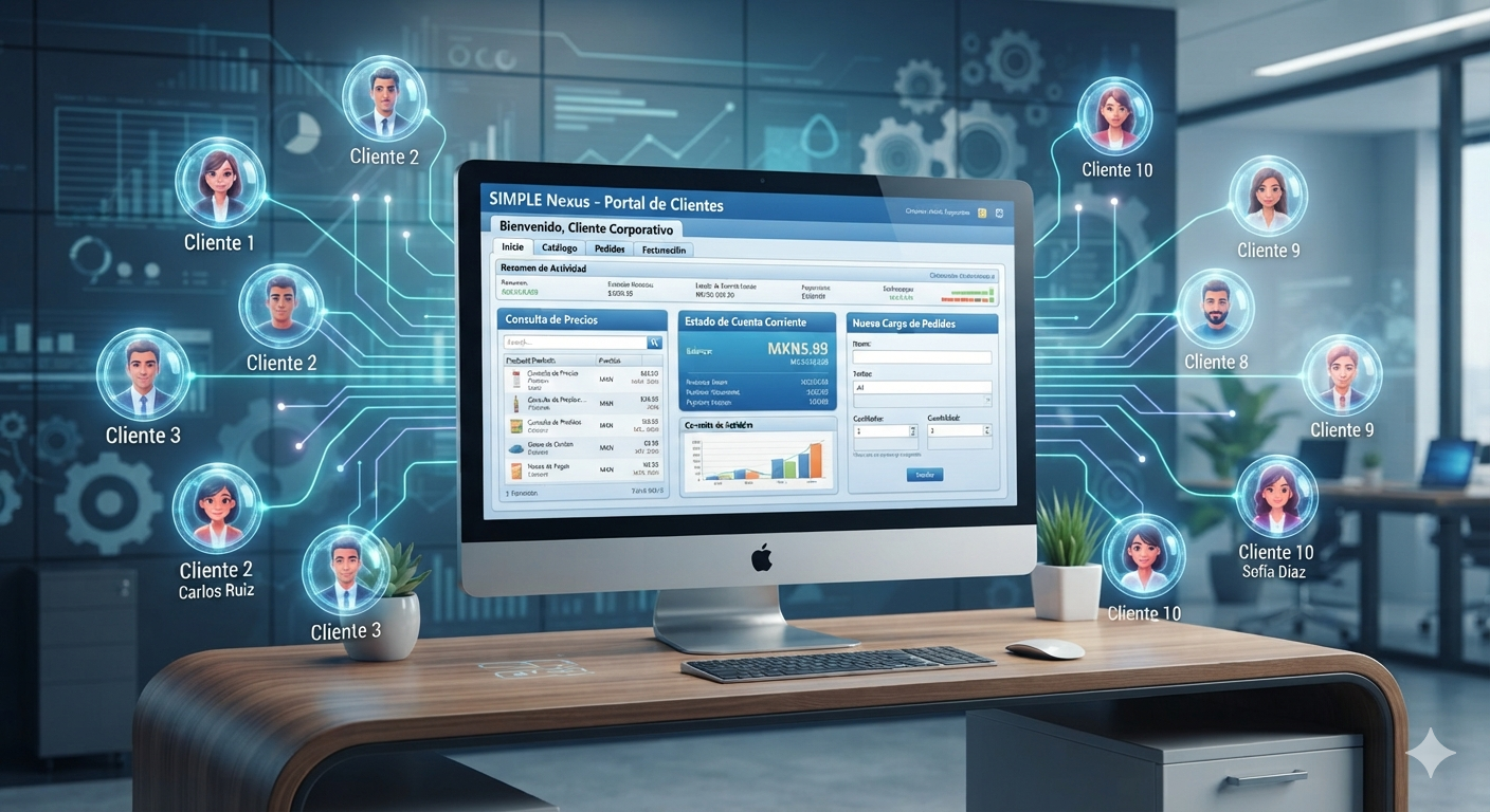 Portal de Clientes 10 Accesos SIMPLE Nexus
