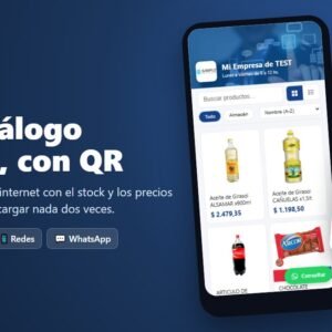 🛍️ Nuevo Catálogo Online: tus productos en internet, con QR 📲