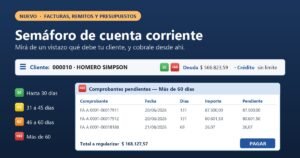 🚦 Semáforo de cuenta corriente: sabé al instante qué te debe cada cliente